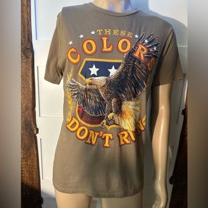 Celebrate Patriotic Eagle T-Shirt | Size Medium (36–40) | 60% Cotton